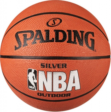 Мяч баскетбольный "Spalding NBA Silver Series Outdoor" АРТ.83-014z